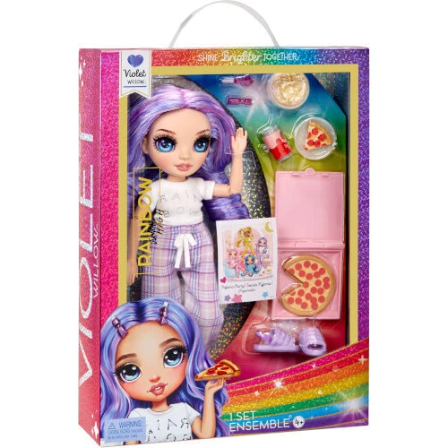 Кукла Rainbow High Junior High PJ Party Виолетта с аксессуарами (503705)