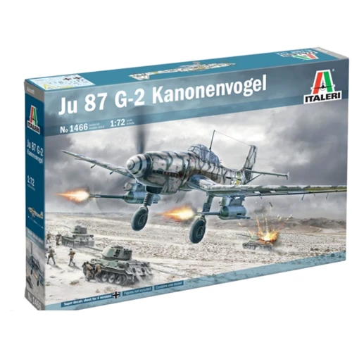Модель Italeri Бомбардировщик Ju 87 G-2 Kanonenvogel (IT1466)