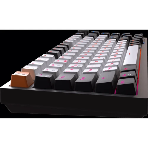 Клавиатура GamePro MK160B (Red) с Hot-Swap RGB Black: Тип клавиатуры игровая