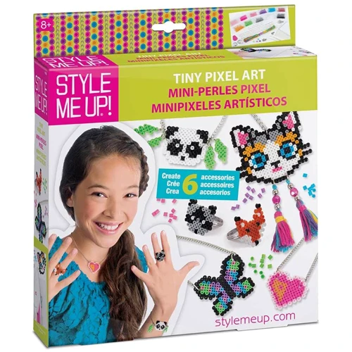 Набор для изготовления подвесок и браслетов Wooky Tiny Pixel Jewelry (00626): Производитель WOOKY