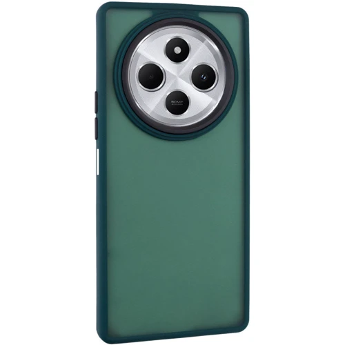 Чехол для телефонов Epik TPU+PC Lyon Frosted Case Green for Xiaomi Redmi 14C / Poco C75