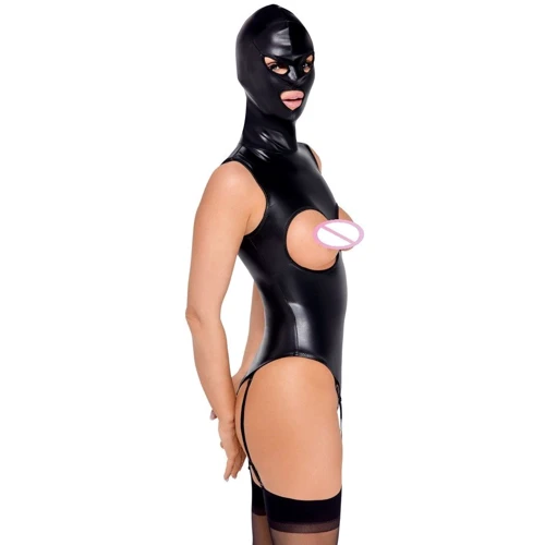 Боди с маской Orion Bad Kitty Body With Head Mask Black, L