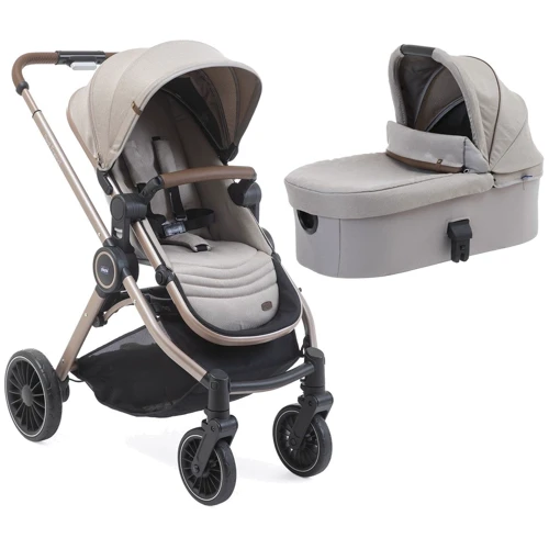 Универсальная коляска 2 в 1 Chicco Best Friend Pro Light бежевая (79866.25.04)