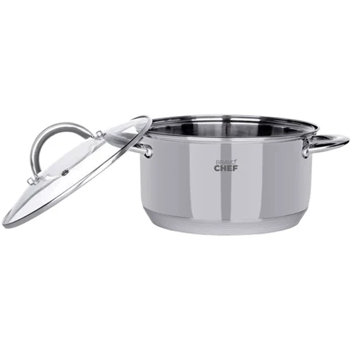 Кастрюля Bravo Chef 20 см 3.6 л (BC-2001-20): Материал корпуса Нержавеющая сталь