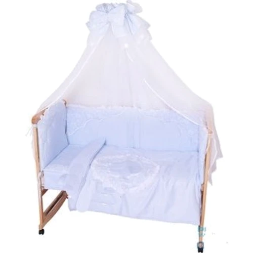 Постельный комплект Ассоль Соня 7 предметов Голубой: undefined undefined