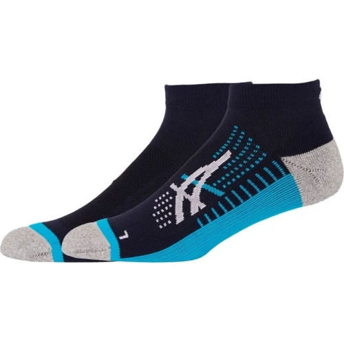 Шкарпетки Asics Icon Run Quarter Sock (3013A867-400) 43-46 (29-31) сині фото 1