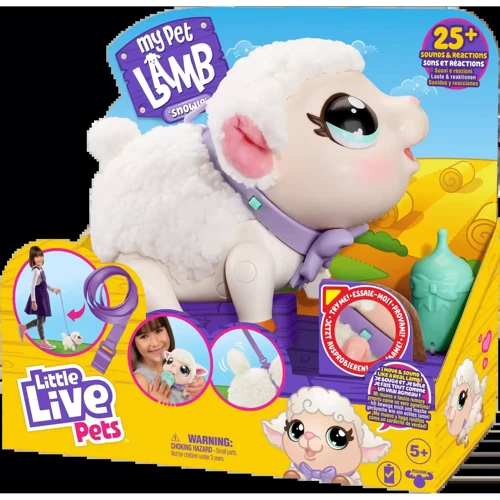 Интерактивная игрушка Moose Мой любимец маленький ягненок (26476) фото 7