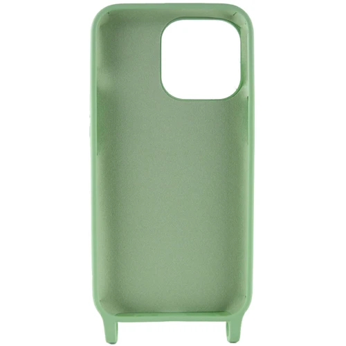 Чехол для iPhone TPU Case two straps California Pistachio for iPhone 11 Pro Max: Материалы Термополиуретан