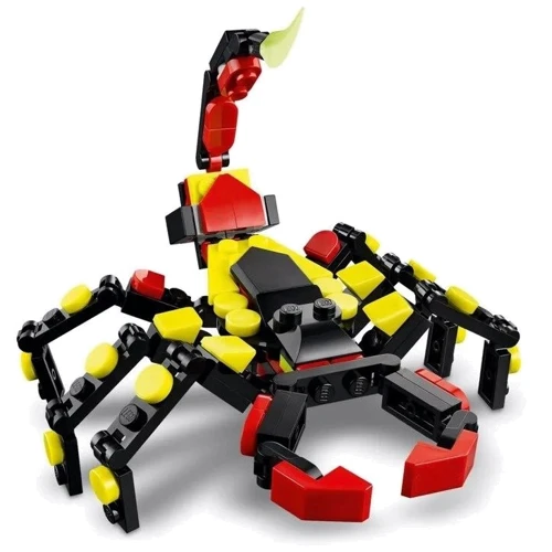 Конструктор LEGO Creator Дикие животные Удивительный паук 153 детали (31159) фото 5