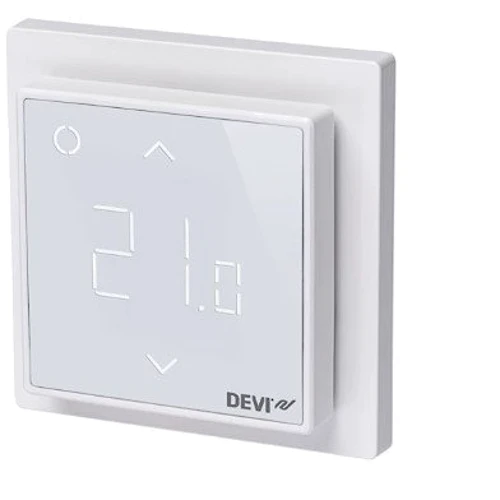 Терморегулятор DEVI DEVIreg Smart (+5+45С), Wi-Fi, 85 х 85мм, макс. 16A, білий 140f1141