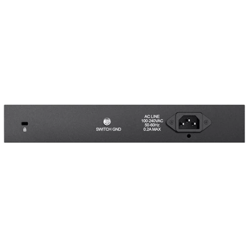 Сетевой коммутатор D-Link DGS-1016D: Порты только Gigabit Ethernet (10/100/1000)