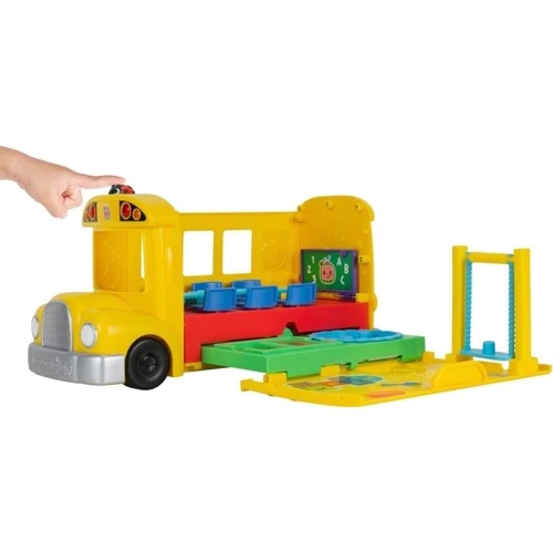 Ігровий набір CoComelon Vehicle Шкільний автобус трансформер, світло, звук (CMW0509)