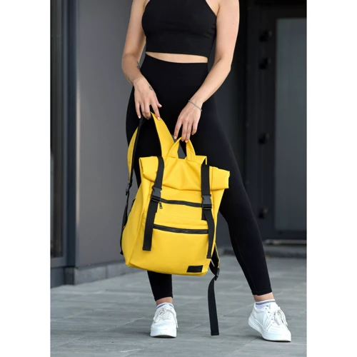 Женский рюкзак Sambag RollTop Zard желтый (24238028): Пол Женский