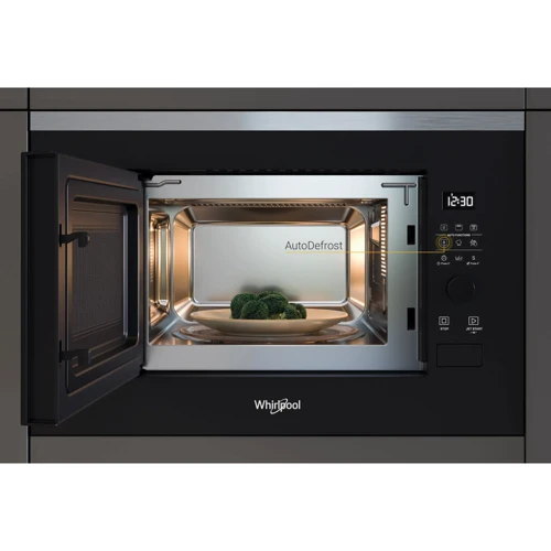Встраиваемая микроволновая печь Whirlpool WMF 200 G: Диаметр поддона 250 мм