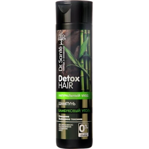 Dr. Sante Detox Hair Шампунь для волос Бамбуковый уголь 250ml