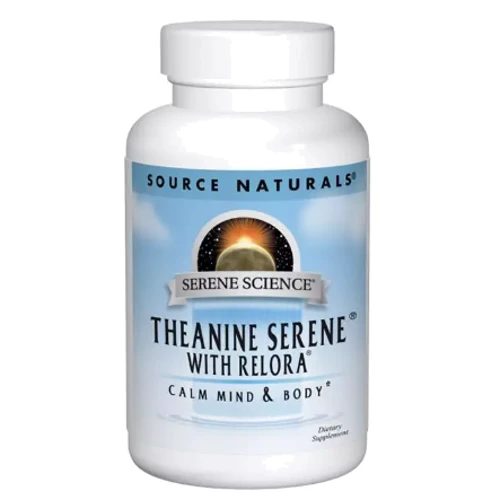 Source Naturals Serene Science Теанин с релорой 60 таблеток