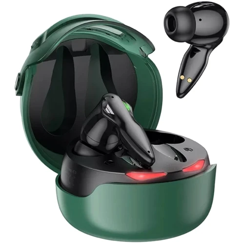 Наушники Borofone BW57 Mecha Green: Тип конструкции вакуумные
