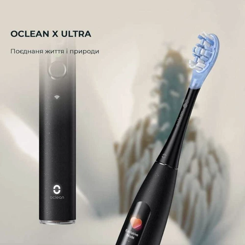 Зубная щетка Oclean X Ultra Black фото 7
