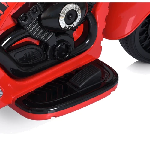 Дитячий триколісний електромотоцикл Bambi Harley-Davidson червоний (M 5739EL-3)