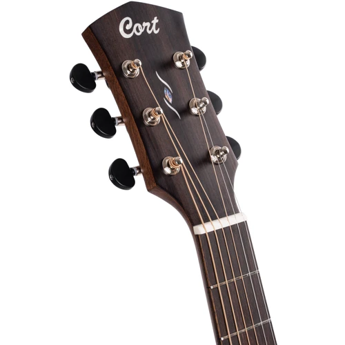 Гітара CORT Core-DC Mahogany (Open Pore Black Burst) w/case: Матеріал корпусу Красное дерево