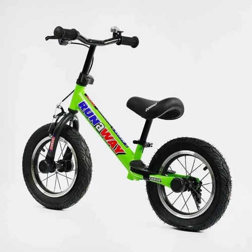 Беговел Corso Run-a-Way 12" (CV-05618): Цвет зеленый