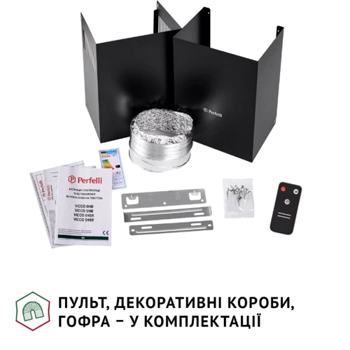 Витяжка Perfelli VICCO 6HSR NERO фото 9