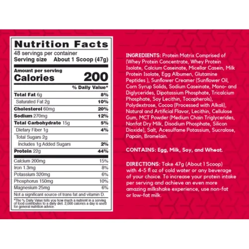 Протеин BSN Syntha-6 1320 g / 28 servings / chocolate cake: Вид Многокомпонентные