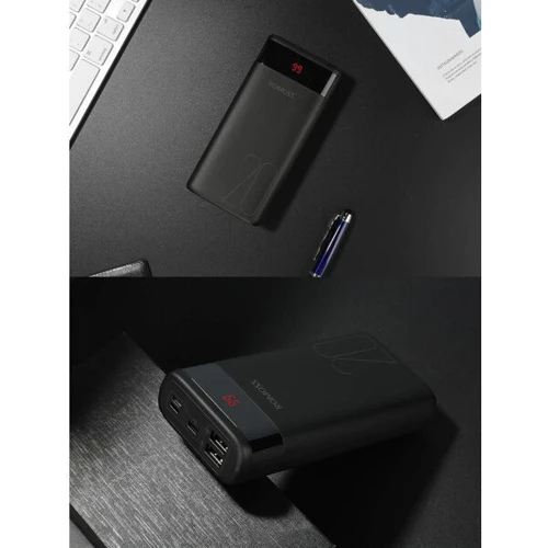Зовнішній акумулятор Romoss Power Bank 20000mAh Ares20 Black (PAS20-102-2135H): Ємність батареї, мАг 20000
