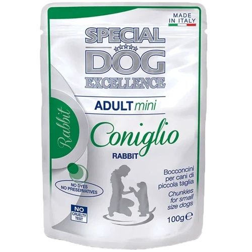 Вологий корм Monge SDE DoG Mini Adult для собак кролик 100г (70060561)