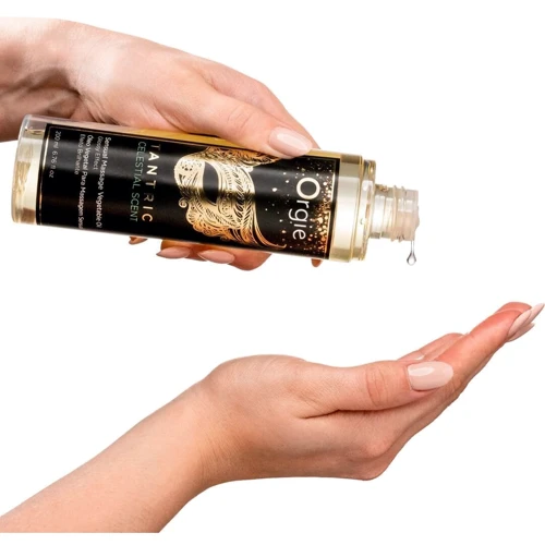 Массажное масло Orgie – Tantric Celestial Scent (200 мл), для тантрического массажа, увлажнение