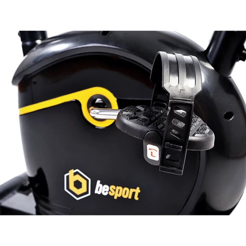 Велотренажер Hop-Sport Besport BS-0801 Speed магнитный черно-желтый