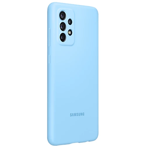 Чохол для телефона Samsung Silicone Cover Blue (EF-PA725TLEGRU) for Samsung A725 Galaxy A72: Колір блакитний