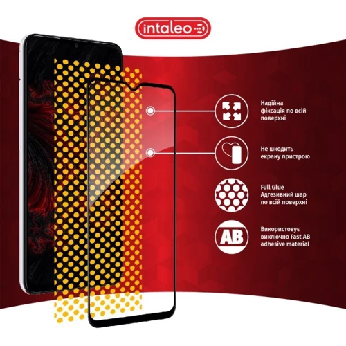 Аксессуар для смартфона Intaleo Tempered Glass Full Glue Black for Samsung A235 Galaxy A23 4G фото 6