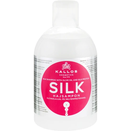 Шампунь з оливковою олією та протеїнами шовку 1000мл Kallos KJMN Cosmetics Silk Shampoo