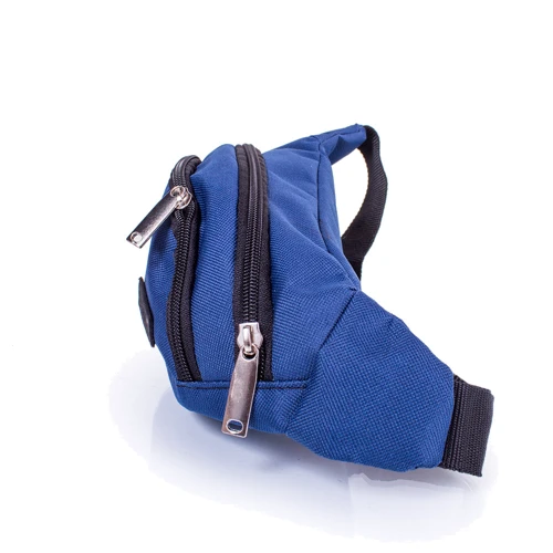Мужская поясная сумка DNK Leather синяя (DNK-Banan-col-2): Пол Мужской