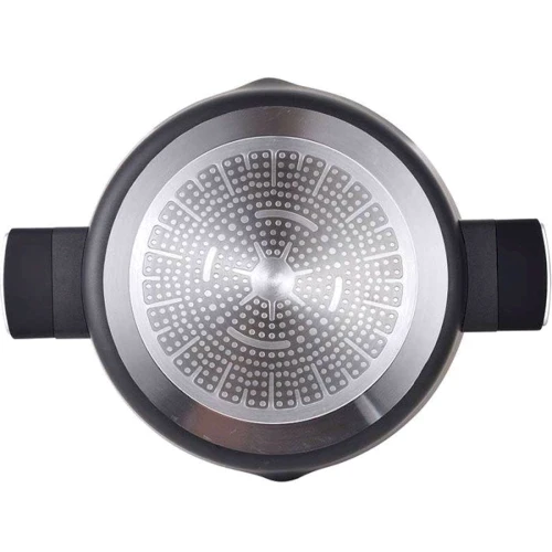 Стільник з кришкою Bergner Ion plus BG-35913-BK 28 см (00000025176)