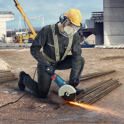 Болгарка (угловая шлифмашина) Bosch GWS 24-230 JZ (06018C3300): Питание от сети