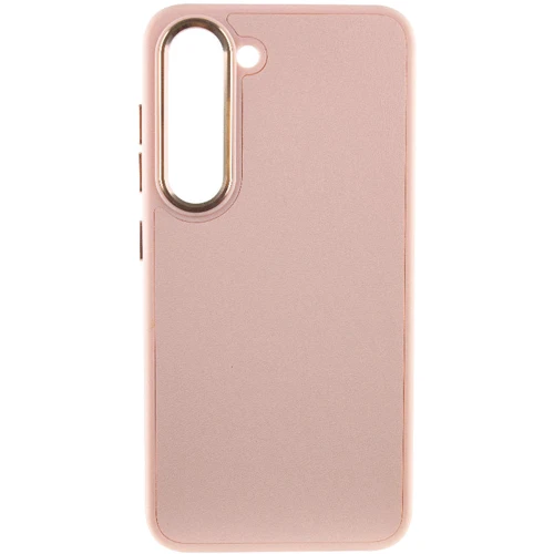 Чехол для телефонов TPU Case Bonbon Leather Metal Style Light Pink for Samsung S911 Galaxy S23