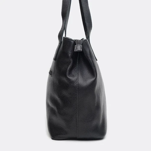 Женская сумка через плечо Ricco Grande черная (1L687bl-black): Фактура Матовая, Зернистая