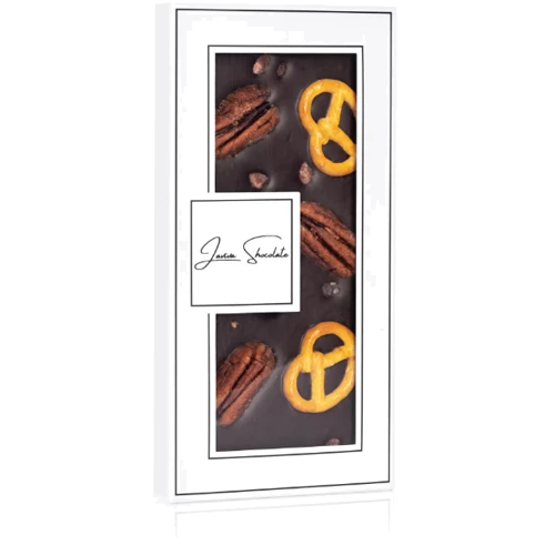 Шоколад черный Laviva Chocolate Dark chocolate "Brezel" "Брецель" 73 % 90 г (UA-0036)