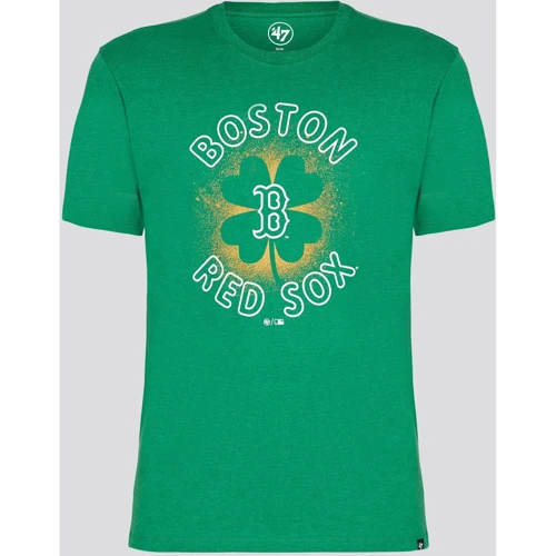 Футболка 47 Brand Boston Red Sox Clover ST Patty (436529-FS) зелена з принтом: Країна виробник Китай