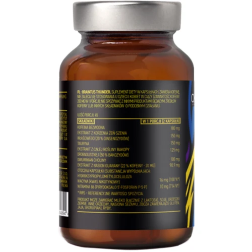 OstroVit Braintus Thunder Мозговой гром 90 капсул: Форма выпуска Капсулы