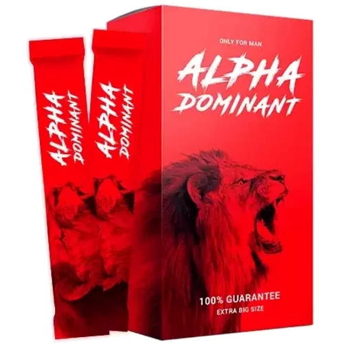 Крем для увеличения пениса Alpha dominant (7 саше в упаковке)