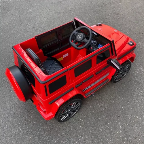 Электромобиль Kidsauto Mercedes-Benz G63 AMG NEW красный лак фото 9