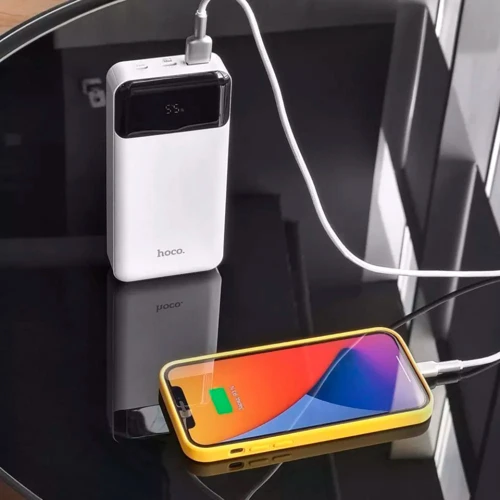 Внешний аккумулятор Hoco Power Bank 20000mAh J102A Cool Figure QC3.0/PD 20W White: Емкость батареи, мАч 20000
