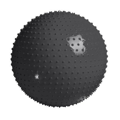 Мяч для фитнеса 4FIZJO Anti-Burst Black массажный 65 см (4FJ0618)