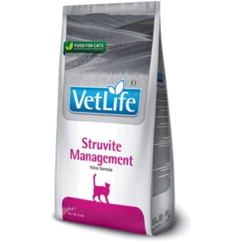 Сухой корм для котов Farmina Vet Life Management Struvite диетическое питание 2 кг (176066)