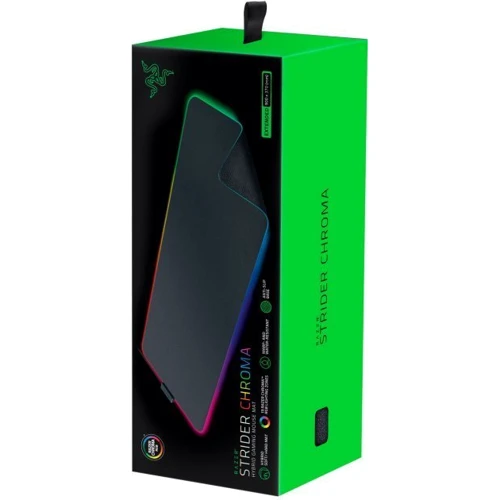 Ігрова поверхня Razer Strider CHROMA Black (RZ02-04490100-R3M1): Особливості С подсветкой