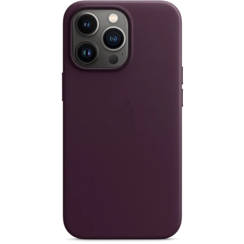 Чехол для iPhone Apple for iPhone 13 Pro Leather Case with MagSafe Dark Cherry (MM1A3) 