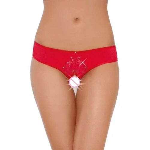 Женские трусики SoftLine - Panties 2400, M/L (red)